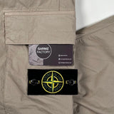 Stone Island - Logo Patch Cargo Trousers Type RE-T Beige