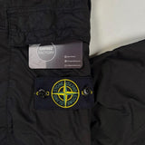 Stone Island - Logo Patch Cargo Trousers Type RE-T Black