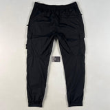 Stone Island - Logo Patch Cargo Trousers Type RE-T Black