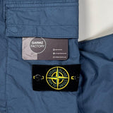 Stone Island - Logo Patch Cargo Trousers Type RE-T Blue