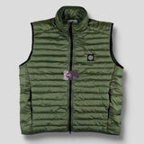 Stone Island - Loom Woven Chambers R-Nylon Down-TC Gilet Green