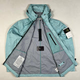 Stone Island - Membrana 3L Tc Hooded Jacket Light Blue