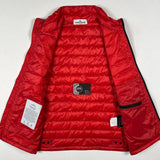 Stone Island - Micro Ripstop Down Gilet Red