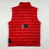 Stone Island - Micro Ripstop Down gilet red