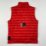 Stone Island - Micro Ripstop Down Gilet Red