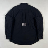 Stone Island - Moleskin Brushed Cotton Overshirt Black