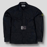 Stone Island - Multi-Pocket Snap Overshirt Black