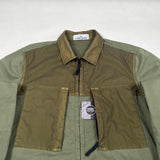 Stone Island - Mussola Gommata Overshirt Khaki