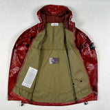 Stone Island - Mussola Prismatica Hooded Jacket Red