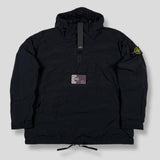 Stone Island - Naslan Light 1/2 Zip Smock Pullover Black
