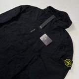 Stone Island - Naslan Light 1/2 Zip Smock Pullover Black