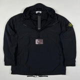 Stone Island - Naslan Light 1/2 Zip Smock Pullover Black