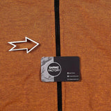 Stone Island - Nylon Blend Hooded Zip Sweatshirt Orange