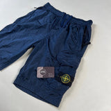 Stone Island - Nylon Metal Cargo Shorts Type RE Blue