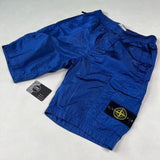 Stone Island - Nylon Metal Cargo Shorts Type RE Blue