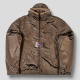 Stone Island - Nylon Metal Flock Hooded Jacket Khaki