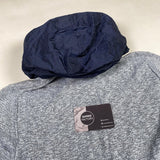 Stone Island - nylon metal hooded jumper light blue