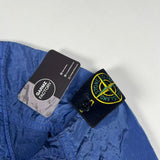 Stone Island - nylon metal ripstop hooded jacket blue