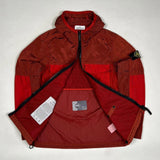 Stone Island - Nylon Metal Ripstop Hooded Jacket Red