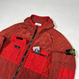 Stone Island - Nylon Metal Ripstop Hooded Jacket Red