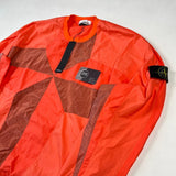 Stone Island - Nylon Metal Star Inlay Sweatshirt Orange