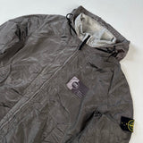 Stone Island - Nylon Metal Tyvek Shield Hooded Jacket Silver/Grey