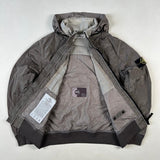 Stone Island - Nylon Metal Tyvek Shield Hooded Jacket Silver/Grey