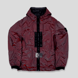 Stone Island - Nylon Metal Weft Hooded Jacket Burgundy/Red