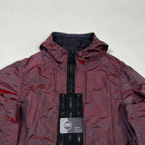 Stone Island - Nylon Metal Weft Hooded Jacket Burgundy/Red