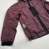 Stone Island - Nylon Metal Weft Hooded Jacket Burgundy/Red