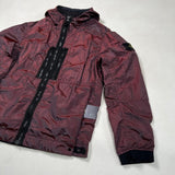 Stone Island - Nylon Metal Weft Hooded Jacket Burgundy/Red