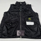 Stone Island - Nylon Raso-TC Gilet Black