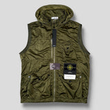 Stone Island - Nylon Raso-TC Gilet Green