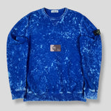 Stone Island - Off Dye Treatment Crewneck Sweatshirt Blue