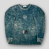 Stone Island - Off Dye Treatment Long Sleeve Tee Blue