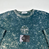 Stone Island - Off Dye Treatment Long Sleeve Tee Blue