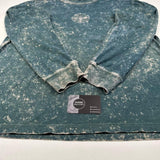 Stone Island - Off Dye Treatment Long Sleeve Tee Blue