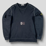 Stone Island - Off-stitched Garment Dyed Sweatshirt Grey