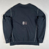 Stone Island - Off-stitched Garment Dyed Sweatshirt Grey