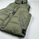 Stone Island - Opaque Nylon Tela Down Gilet Green