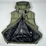 Stone Island - Opaque Nylon Tela Down Gilet Green