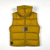 Stone Island - Opaque Nylon Tela Down Gilet Mustard
