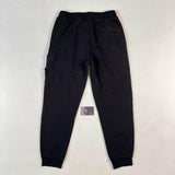 Stone Island - Patch Logo Cargo Joggers Black