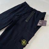 Stone Island - Patch Logo Cargo Joggers Navy