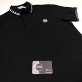 Stone Island - Patch Logo Polo Shirt Slim Fit Black