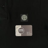 Stone Island - Patch Logo Polo Shirt Slim Fit Black