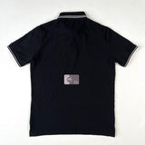 Stone Island - Patch Logo Polo Shirt Slim Fit Black