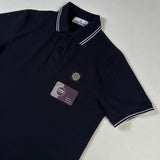 Stone Island - Patch Logo Polo Shirt Slim Fit Navy