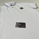 Stone Island - Patch Logo Polo Shirt Slim Fit White
