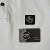 Stone Island - Patch Logo Polo Shirt Slim Fit White